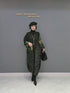 Floral Jacquard Long Jacket